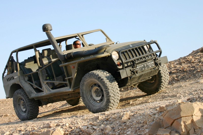 Jeep J8 Israely Special Forces Storm 3 Type R variant, road test