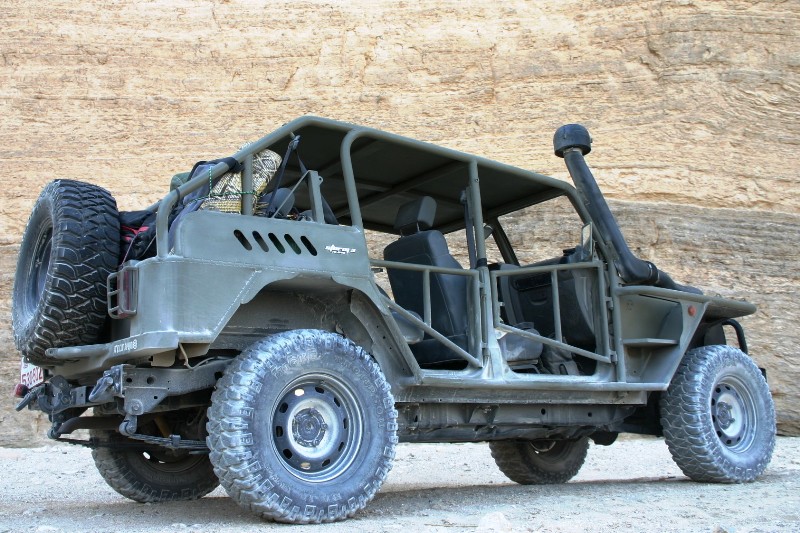 Jeep J8 Israely Special Forces Storm 3 Type R variant, road test