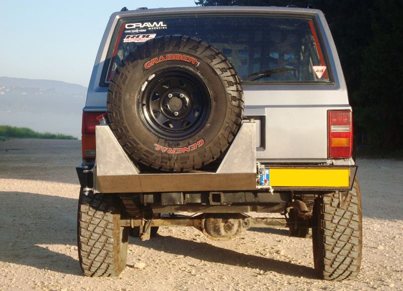 jeep cherokee spare tire carrier